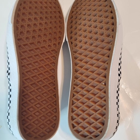 Women's Van's, slip on, size 7.5, baby blue - Picture 4 of 7
